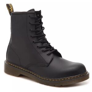Dr. Martens 1460 Combat Boots Lace Up Zipper | Youth, Men’s 4 Women’s 5 | Black